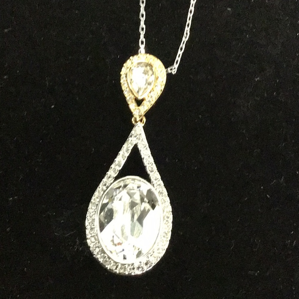Swarovski Teardrop Zoe Necklace-NEW